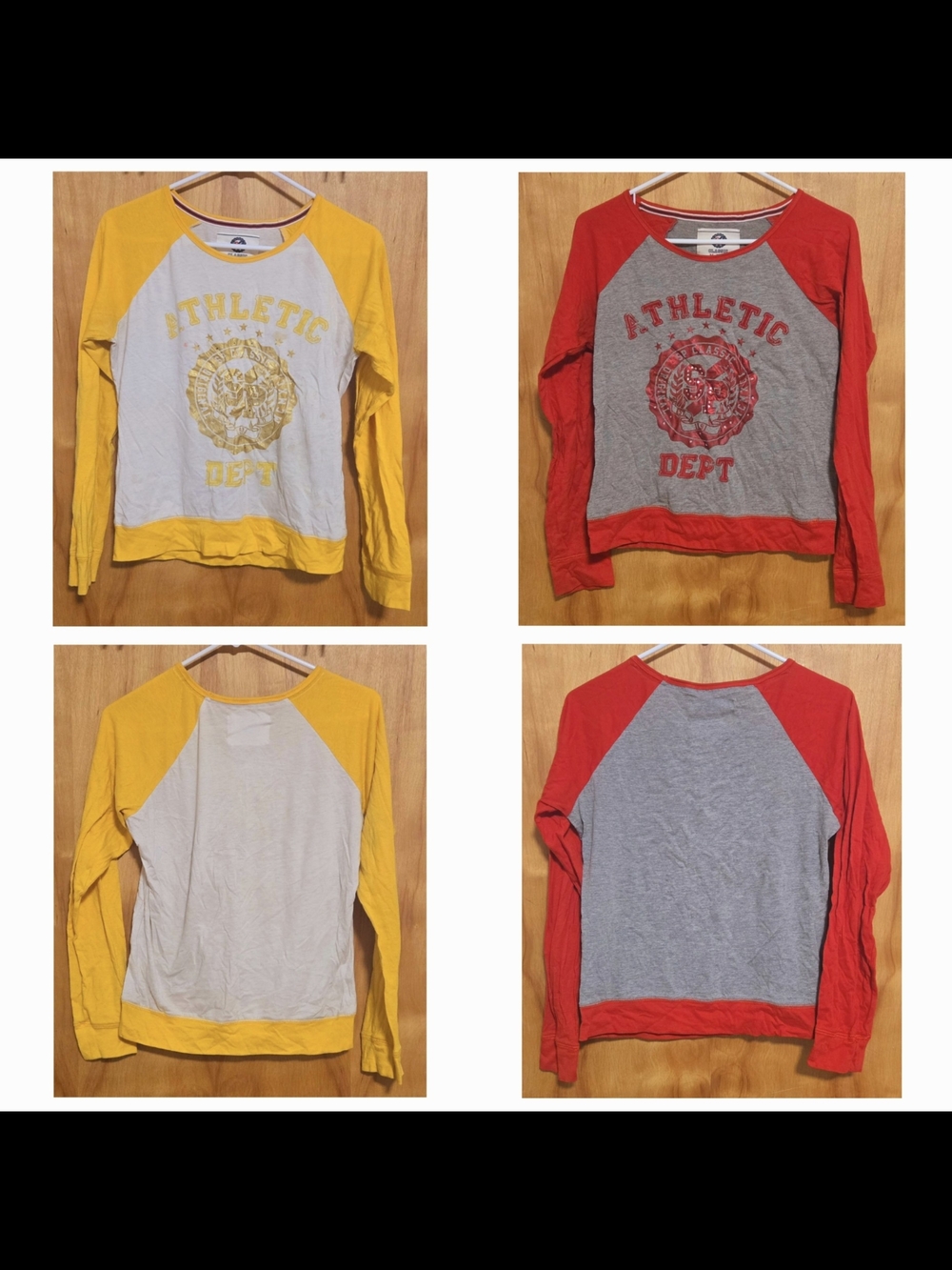 SOUTH POLE ORIGINAL RED AND YELLOW TOPS FOR GIRL